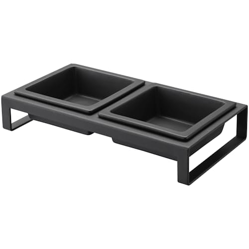 laydown image of Pet Bowls with Stand