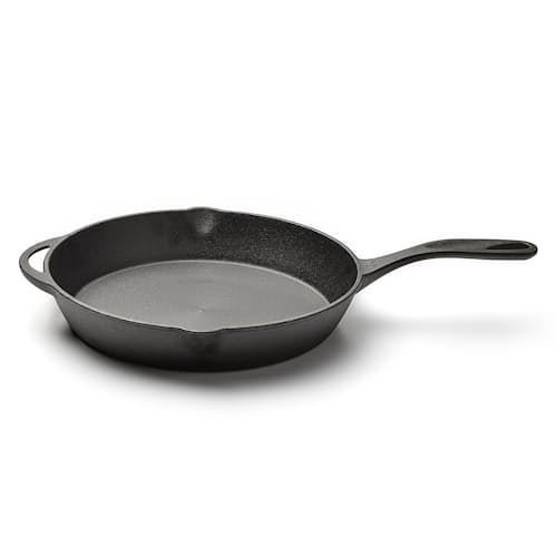 laydown image of 12" Cast Iron Skillet