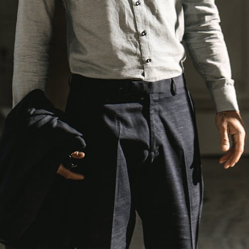 laydown image of The Telegraph Trouser
