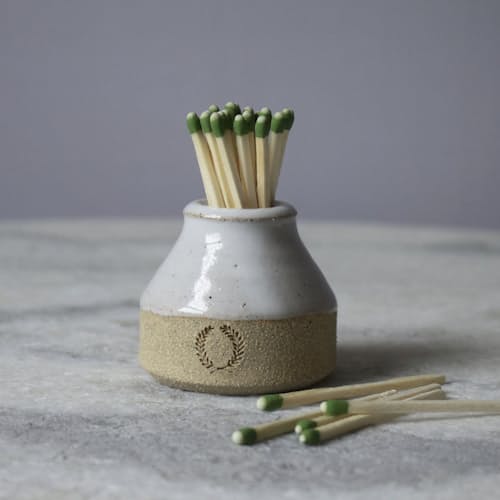 laydown image of Milk Bottle Match Striker