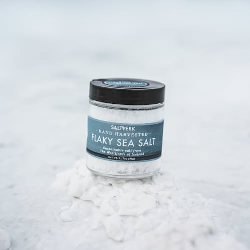 laydown image of Pure Flaky Sea Salt