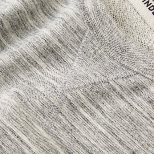laydown image of French Terry Pocket Crew Sweatshirt