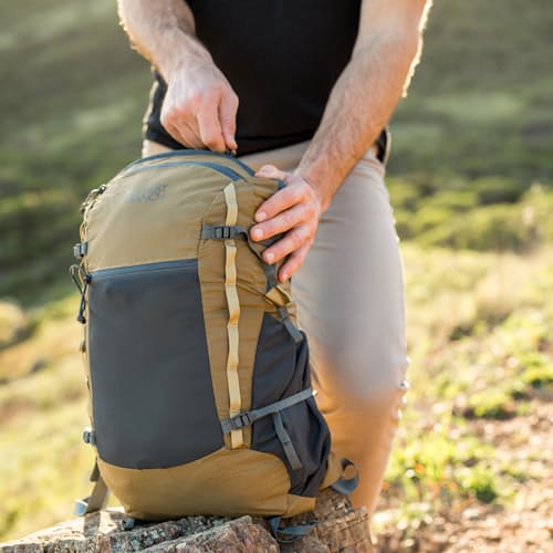 laydown image of In & Out - Packable Backpack - 19L