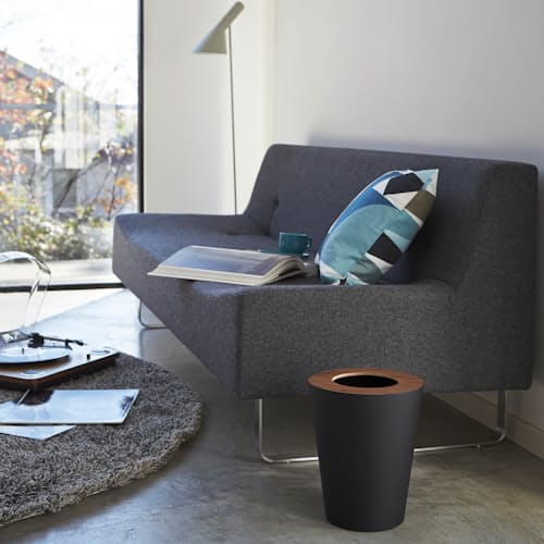 lifestyle image of Round Trash Can