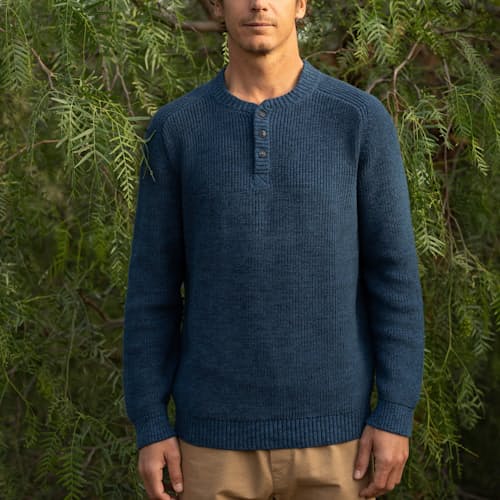 laydown image of Andover Sweater