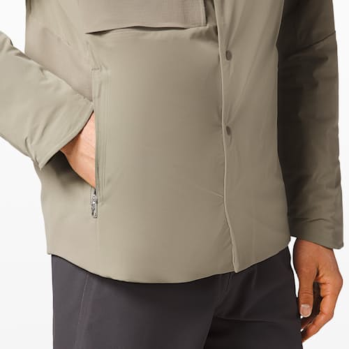 laydown image of Insulated Shacket