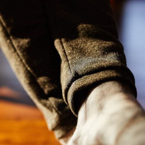 lifestyle image of French Terry Sweatpant