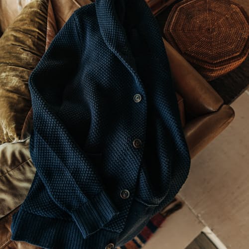laydown image of The Crawford Sweater