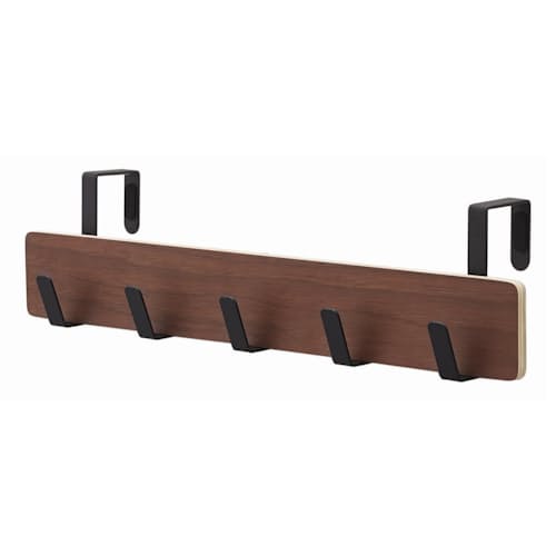 laydown image of 5 Hook Coat Rack