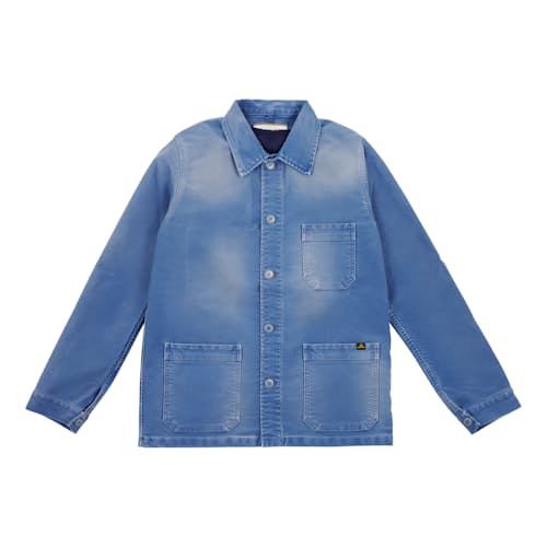 laydown image of Washed work jacket x Blitz