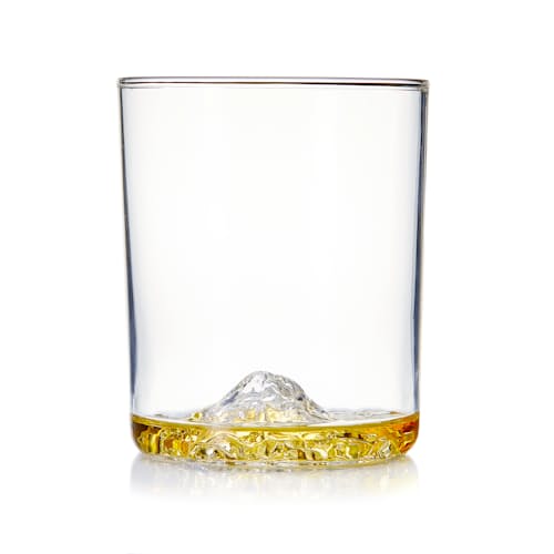 laydown image of American Mountains - Set of 4 Whiskey Glasses