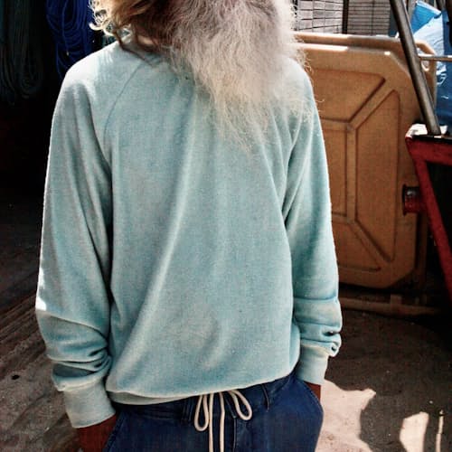 laydown image of Towel Sweatshirt