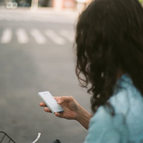 laydown image of Light Phone II - Distraction-Free Cell Phone