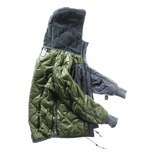 laydown image of Fishtail Parka