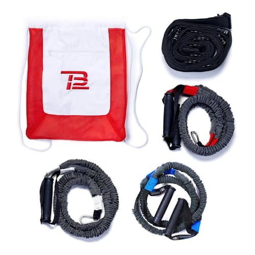 laydown image of Handle Resistance Bands Kit