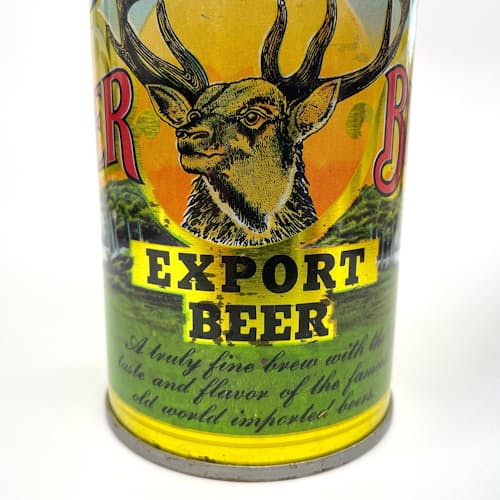 laydown image of Schell's Vintage Beer Can Candle