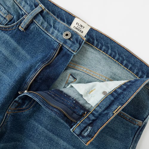 laydown detail image of All-American Stretch Denim - HB Athletic Tapered