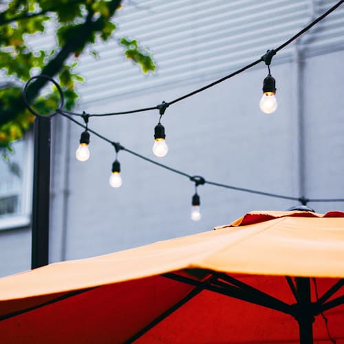 laydown image of Ambience Pro LED - Hanging String Lights