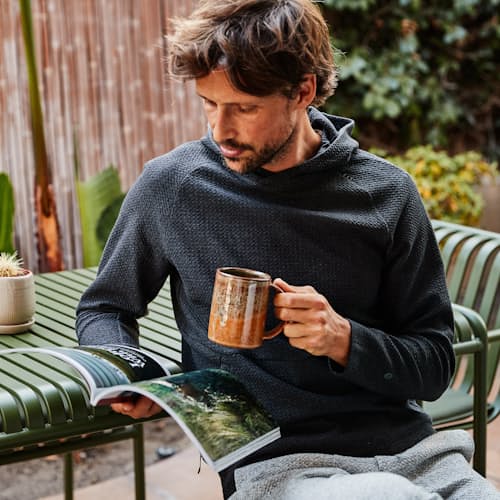 laydown image of At Ease Hoodie