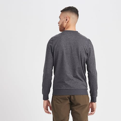 on model image of Ponto Performance Crewneck Sweatshirt