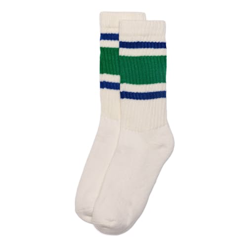 lifestyle image of The Retro Stripe Socks
