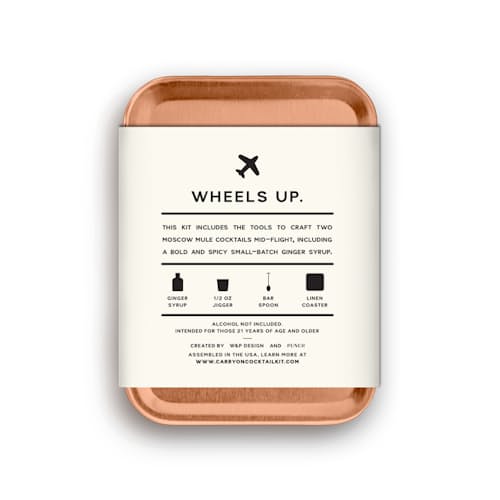 laydown image of Carry On Cocktail Kit (Moscow Mule)