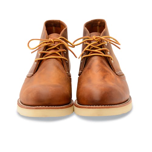 laydown image of Work Chukka Boot