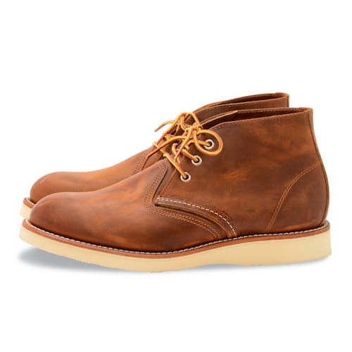 laydown image of Work Chukka Boot