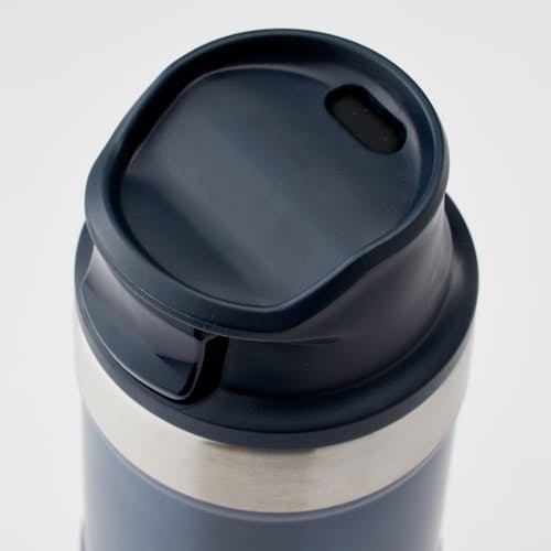 laydown image of Classic Trigger Action Travel Mug (16oz)