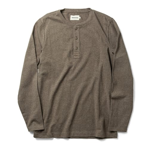 laydown image of The Heavy Bag Henley