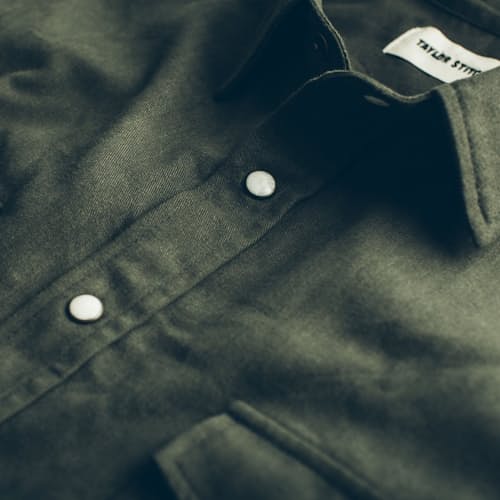 laydown image of The Glacier Shirt