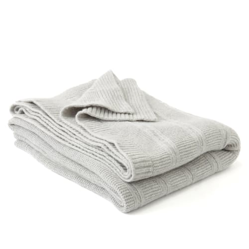 laydown image of Lambswool Blanket