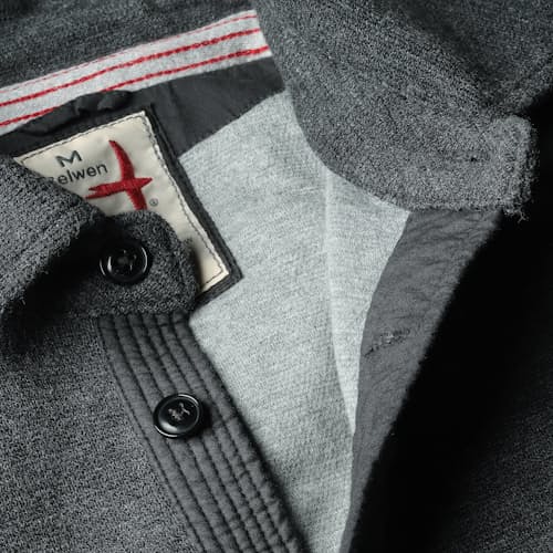 laydown image of Micro Waffle Polo