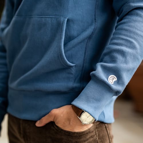 laydown image of Popover Hoodie Sweatshirt