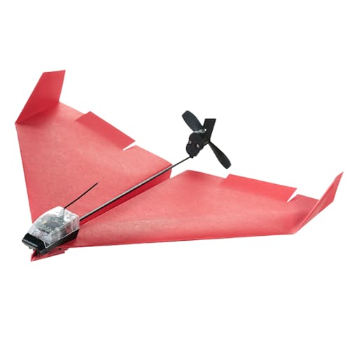 laydown image of PowerUp 3.0 - Smartphone Controlled Paper Airplane