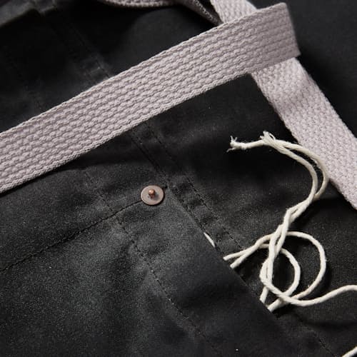 laydown image of Brad Leone Waxed Apron