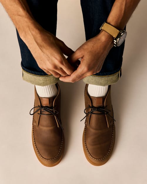 lifestyle image of Terra Moc Chukka Sneaker Boot