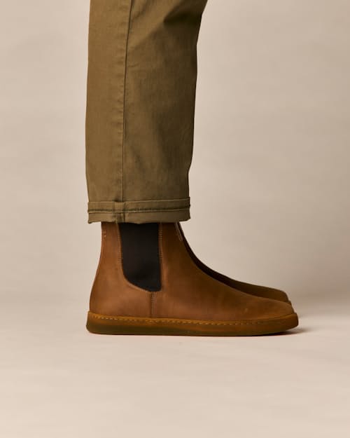 lifestyle image of Terra Slip On Chelsea Sneaker Boot
