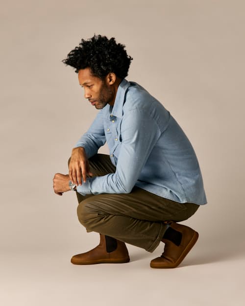 lifestyle image of Terra Slip On Chelsea Sneaker Boot