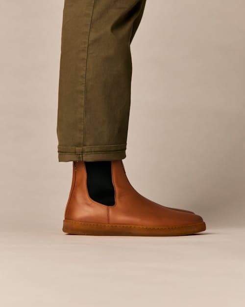 lifestyle image of Terra Slip On Chelsea Sneaker Boot