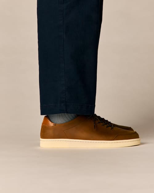 lifestyle image of Leather Terra Low Sneaker