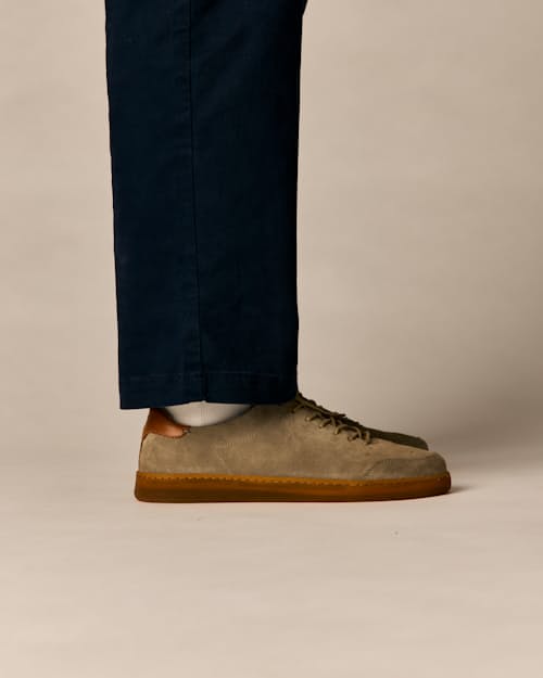 lifestyle image of Suede Terra Low Sneaker