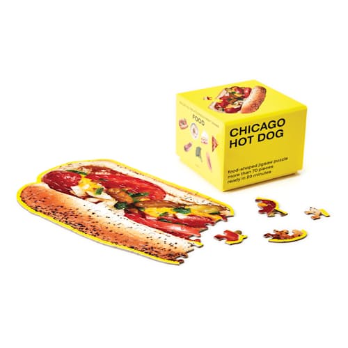laydown image of Hot Dog Puzzle