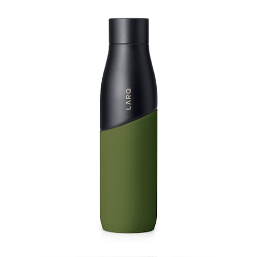 laydown image of Larq Movement Terra Edition - Self Sanitizing Water Bottle