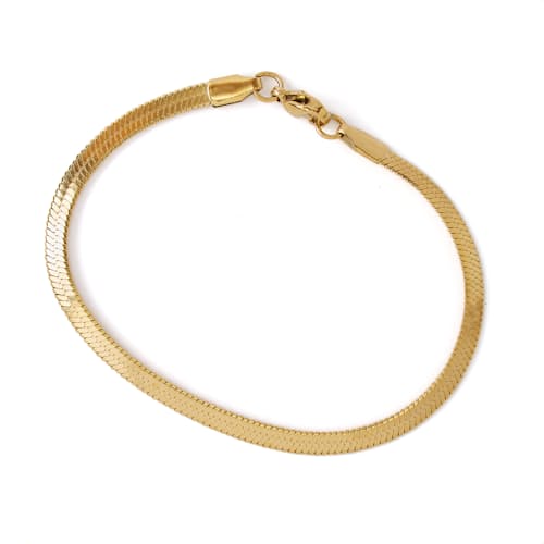 laydown image of Herringbone Jewelry Set
