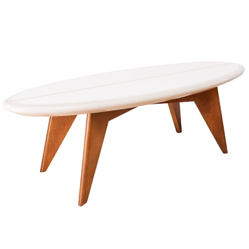 laydown image of The Surfboard Coffee Table