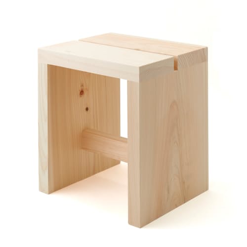 laydown image of Sauna Stool