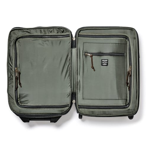 laydown image of Dryden Ballistic Nylon 2-Wheel Carry-on Bag - 36L