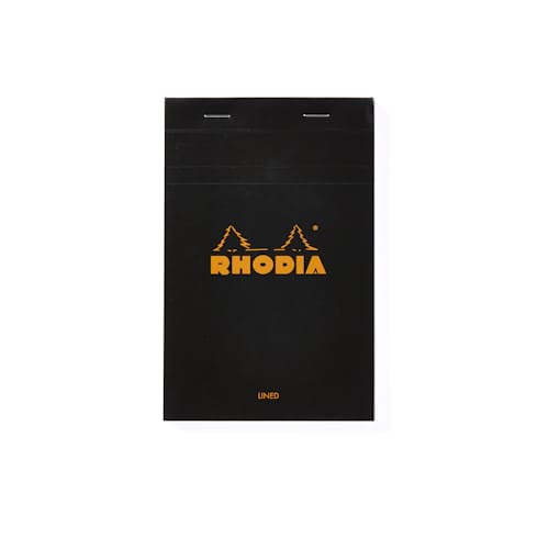 laydown image of Staplebound Lined Notepad
