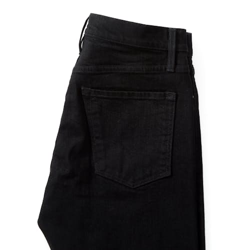 laydown image of Jet Black Jeans - Slim